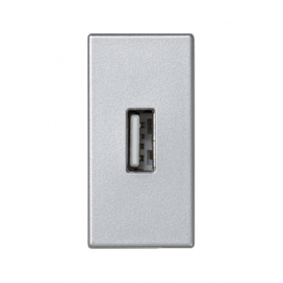 Płytka K45 złącze USB typ A 45×22,5mm aluminium