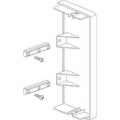 OptiLine 45 - zaślepka końcowa - PC/ABS - aluminium